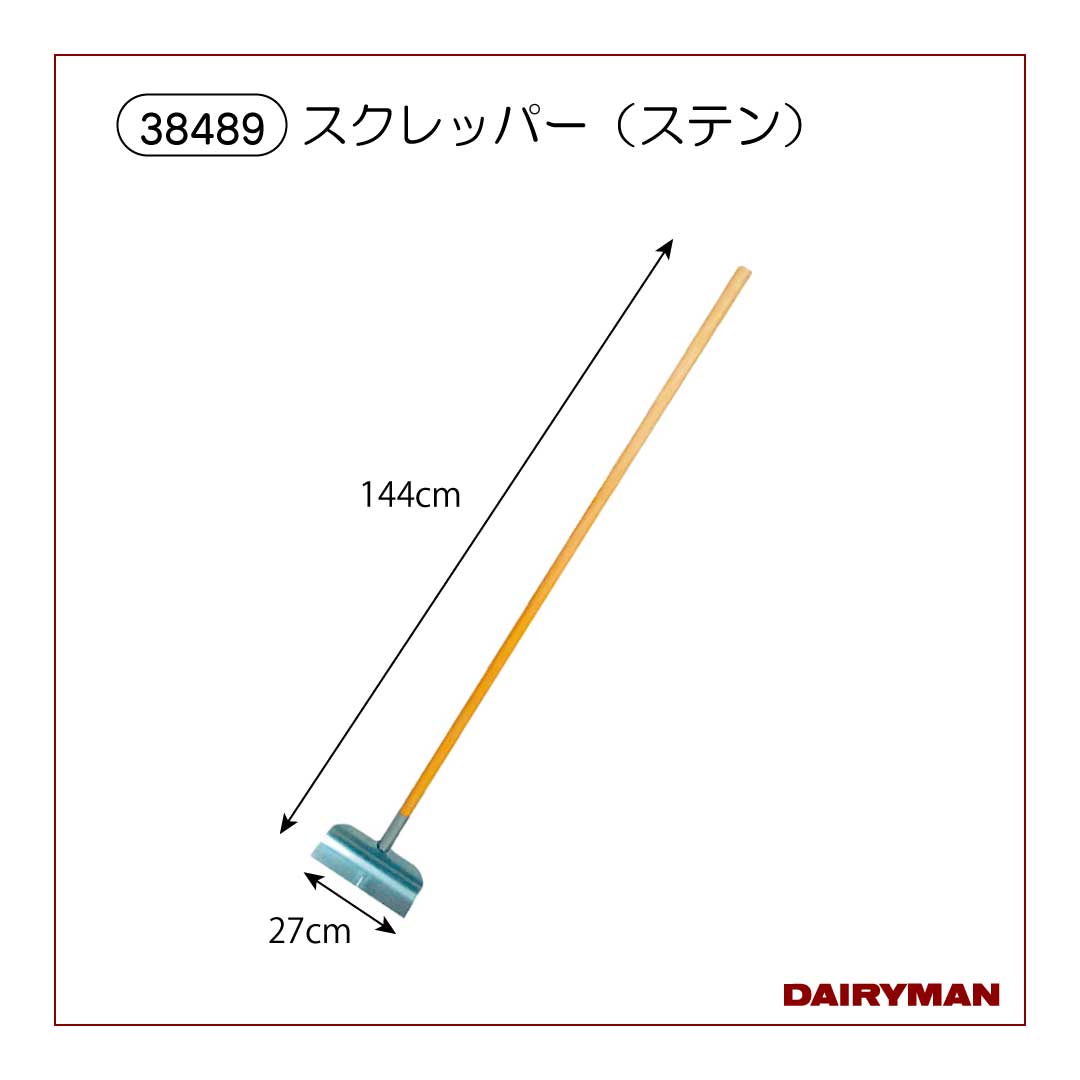 スクレッパー（ステン）【 38489 】