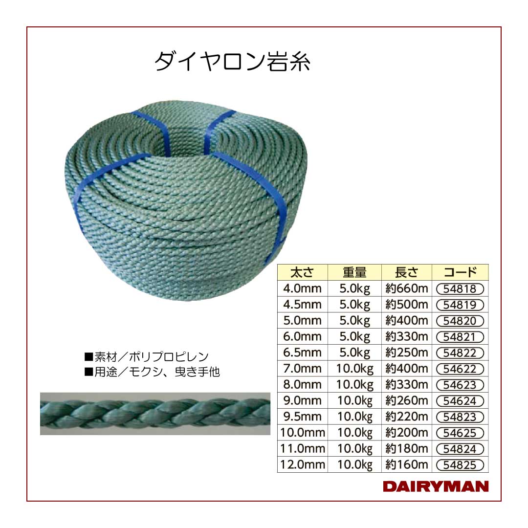 ダイヤロン岩糸｜デーリィマン社